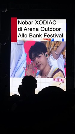 Video: Momen Nobar XODIAC di Area Outdoor Allo Bank Festival 2025