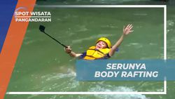 Melakukan Body Rafting Seru di Green Canyon, Pangandaran  