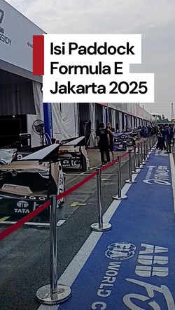 Video: Melihat dari Dekat Paddock Formula E Jakarta 2025