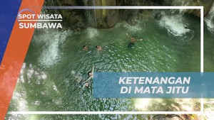 Menenangkan Diri di Keheningan Air Terjun Mata Jitu, Sumbawa  