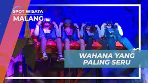 Menikmati Wahana Paling Seru, Twister 10 Dimensi, di Malang Night Paradise, Malang  