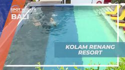 Berenang dan Menikmati Kolam Renang Resort di Bali