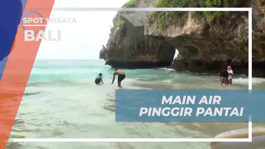 Bermain Ombak Seru di Pinggir Pantai Suluban Bali