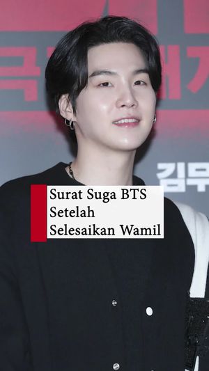 Video Perenungan Suga BTS Selama Jalani Wajib Militer
