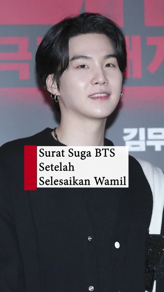 Video Perenungan Suga BTS Selama Jalani Wajib Militer