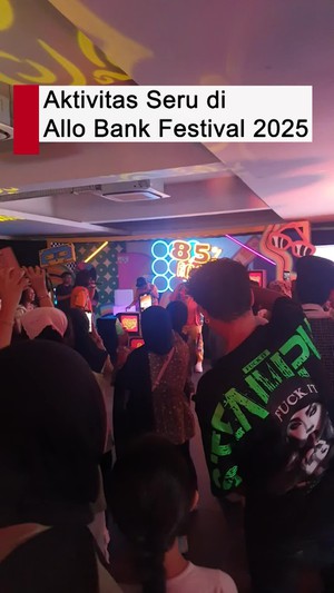 Video Kegiatan Seru yang Bisa Dilakukan di Allo Bank Festival 2025