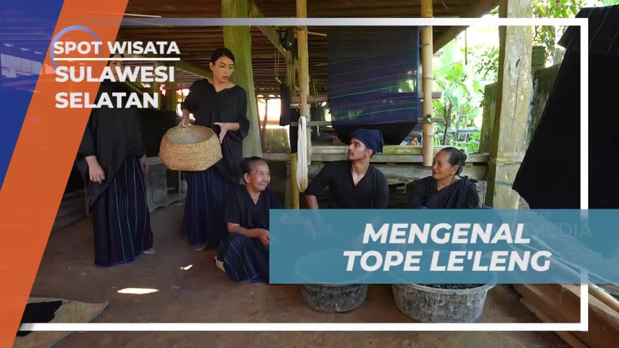 Menyelami Budaya Membuat Tope Leleng di Sulawesi Selatan