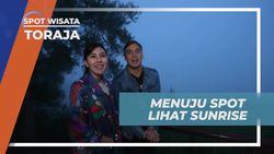 Menikmati Sunrise di Spot Indah Puncak Lolai Totombi, Toraja  