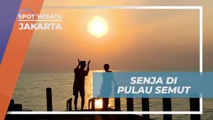 Menikmati Senja yang Memesona di Pulau Semut, Jakarta  