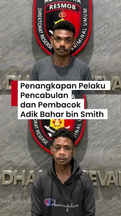 Video: Momen Polisi Tangkap 2 Pelaku Pencabulan Adik Bahar bin Smith
