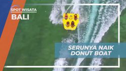 Melaju dengan Donut Boat Pemacu Adrenalin di Bali