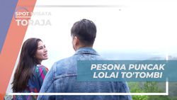 Menyaksikan Pesona Matahari di Puncak Lolai Totombi, Toraja  