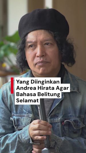 Video: Harapan Andrea Hirata Agar Bahasa Belitung Diajarkan di Sekolah