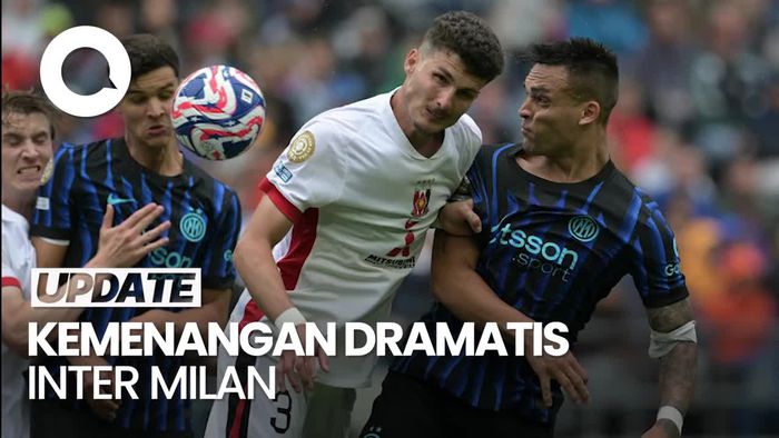 Video Gol Kemenangan Inter Atas Urawa Red di Injury Time