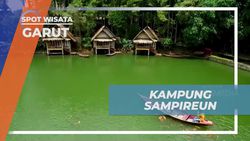 Mengunjungi Kampung Sampireun dan Menikmati Suasana Tenang di Tengah Danau, Garut  