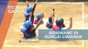 Bersenang-senang dengan Tantangan Bersiur di Sungai Cimanuk, Garut  