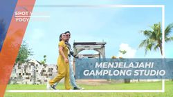 Berkeliling Gamplong Studio dan Mengamati Berbagai Bangunan Menarik, Yogyakarta  