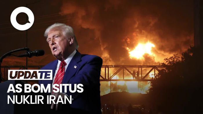 Video Amerika Serikat Mengebom 3 Situs Nuklir Iran!