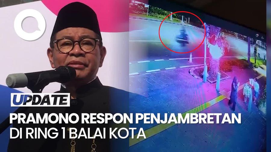 Video Pramono Bakal Panggil Dinas Terkait Buntut Penjambretan Jurnalis