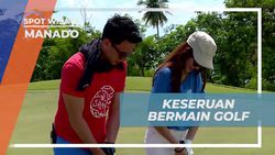 Bermain Golf dengan Seru di Lapangan Golf Casabaio Paradise, Manado  