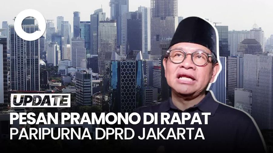 Video Pramono: Kemiskinan dan Pengangguran Jadi Tantangan Terbesar Kita