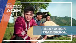 Menggunakan Alat Musik Tradisional Rapai untuk Mengiringi Tari Ratoh Jaroe di Aceh  
