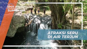 Melakukan Atraksi Seru dan Bersenang-senang di Air Terjun Diwu Mba'i, Sumbawa  