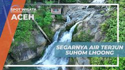 Merasakan Segarnya Air Terjun Suhom Lhoong Bersama Para Selebriti di Aceh  