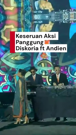 Video: Joget Bareng Diskoria ft Andien di HUT ke-498 Jakarta