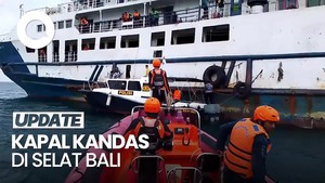 Video: KMP Gerbang Samudra 2 Kandas di Selat Bali, 269 Penumpang Selamat