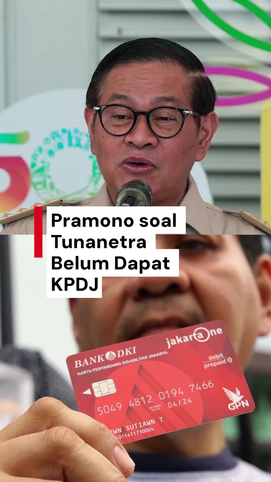 Video: Pramono Minta Dinsos Cek KPDJ Tunanetra di Jaktim