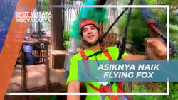 Menikmati Sensasi Meluncur di Flying Fox dan Menyaksikan Pemandangan dari Tinggi, Yogyakarta  