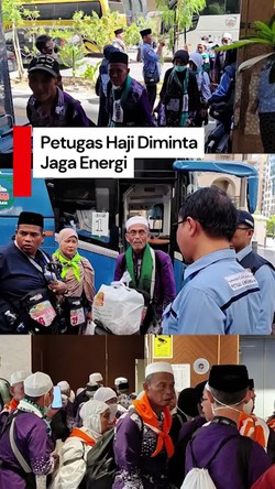 Video: Petugas Haji Diharapkan Menjaga Stamina untuk Pemulangan Jemaah 