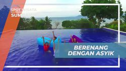 Berenang dan Bersantai di Kolam Renang Bersama Selebriti di Sumbawa  