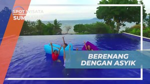 Berenang dan Bersantai di Kolam Renang Bersama Selebriti di Sumbawa  