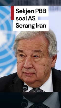 Video PBB Dukung AS-Iran Damai: Tapi Perdamaian Tak Bisa Dipaksakan