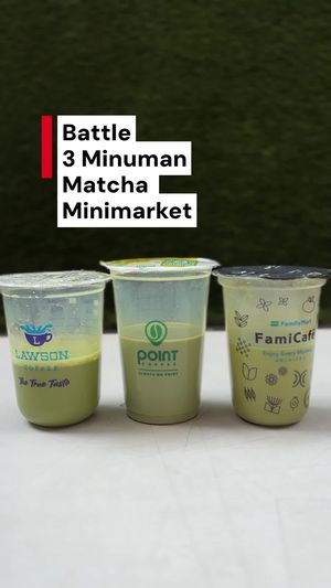 Video: Adu 3 Minuman Matcha Minimarket