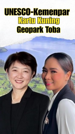 Video UNESCO Jawab Arti Kartu Kuning untuk Toba