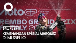 Video Kemenangan Spesial Marquez: Motor Italia, Tim Italia, di Sirkuit Italia