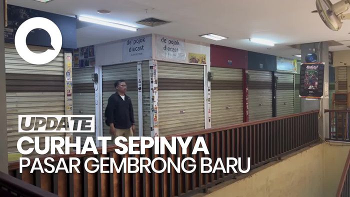 Video Keluh Kesah Pedagang Pasar Gembrong Baru: Pendapatan Sering Nol