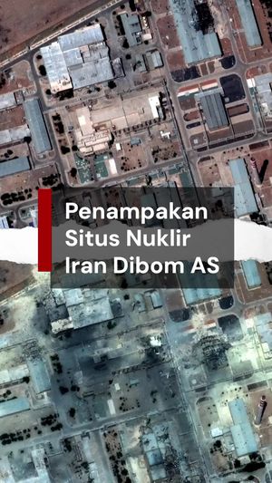 Video: Before-After Situs Nuklir Iran Seusai Dibom AS