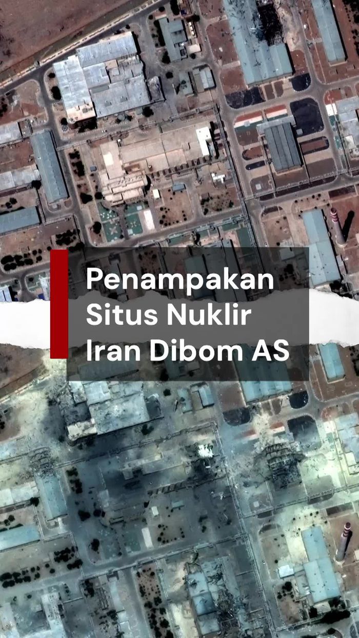 Video: Before-After Situs Nuklir Iran Seusai Dibom AS