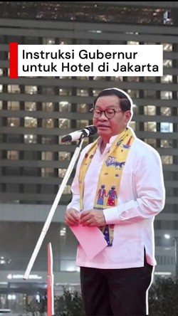 Video: Pramono soal Hotel Harus Bernuansa Betawi 2 Bulan dalam Setahun