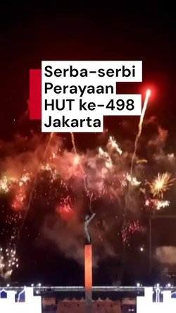 Video Nyanyi-Doa Bareng di Malam Puncak Perayaan HUT Jakarta