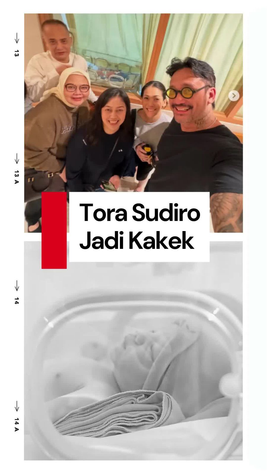 Video: Momen Kebahagiaan Tora Sudiro Jadi Kakek