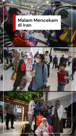 Video Cerita WNI yang Dievakuasi dari Iran: Mencekam-Internet Putus