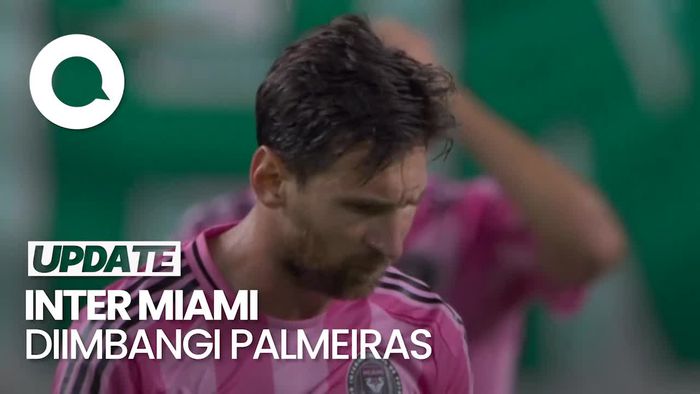 Video Messi Geleng-geleng Kepala Usai Inter Miami Gagal Menang