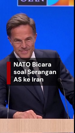 Video: NATO Sebut Serangan AS ke Iran Tak Melanggar Hukum Internasional