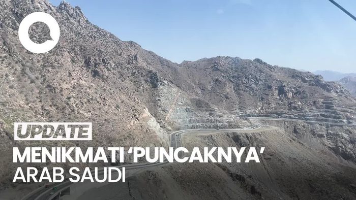 Video: Menikmati Kota Taif dari Kereta Gantung, Panorama Indah Puncak Saudi
