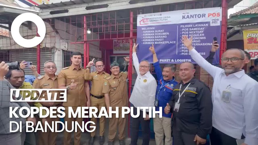  Video: Momen Zulhas Tinjau Kopdes Merah Putih di Bandung